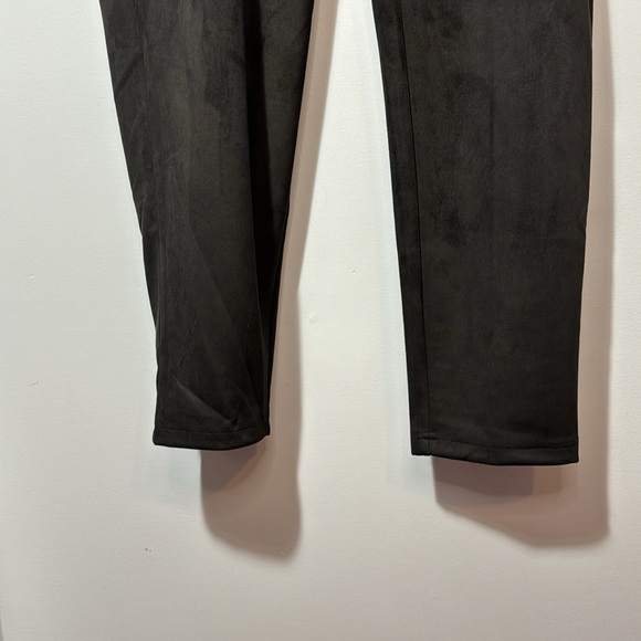 NWT Hearts‎ of Palm Black Pull-On Faux Suede Pants in Size XL - Picture 4 of 11